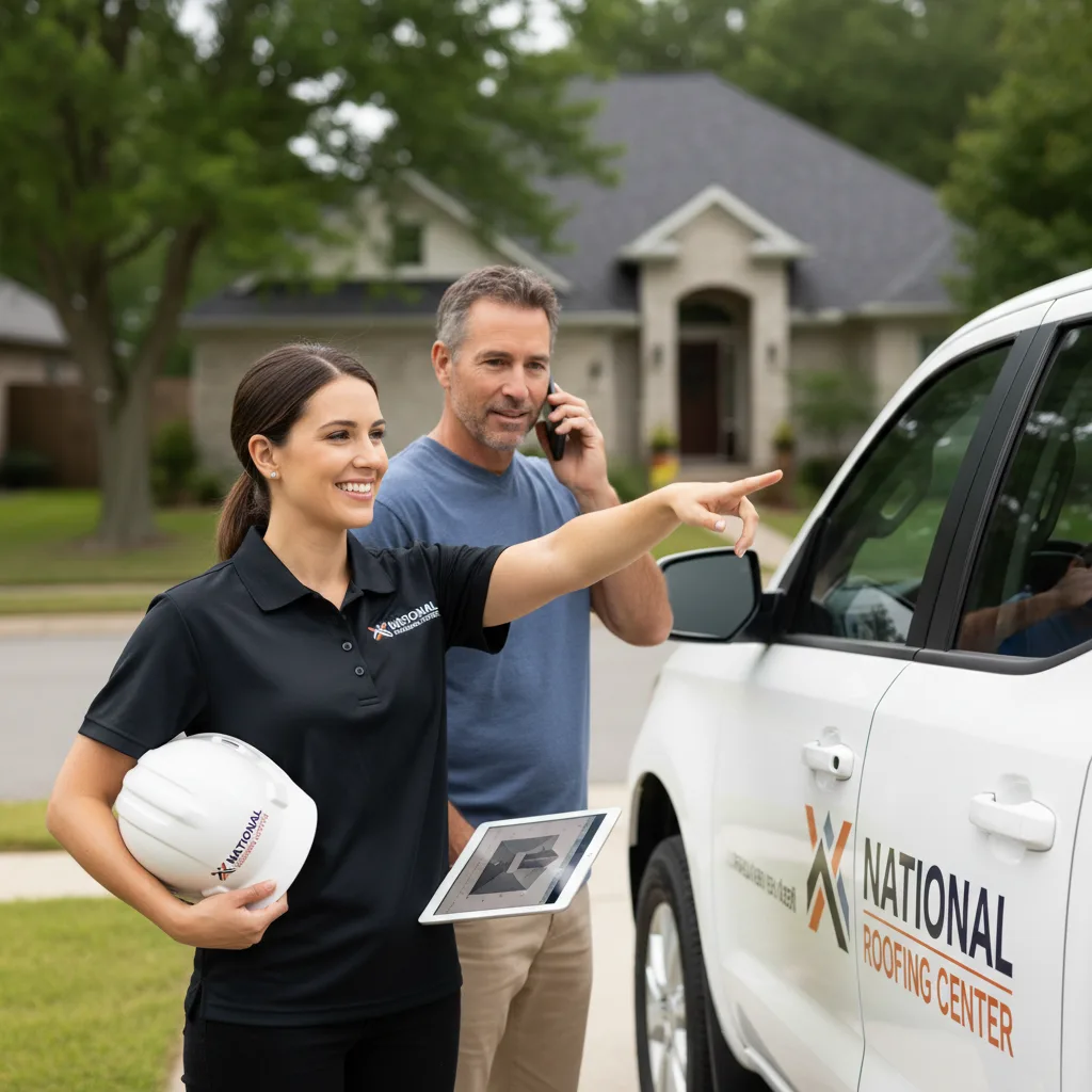 National Roofing Center customer support in Lily